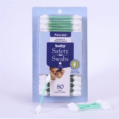Nuevo producto bastoncillos de algodón sanitarios para el cuidado del bebé