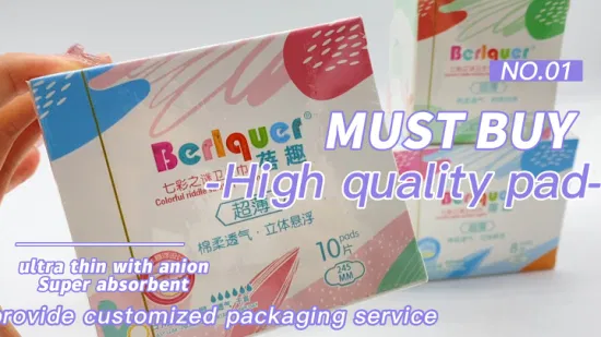 Compresas sanitarias de bambú Nuevos productos en busca de capas de distribuidor Toallas sanitarias para mujeres
