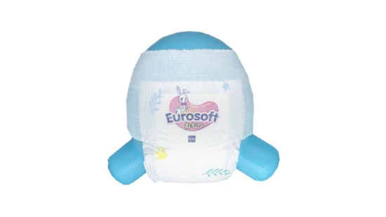 Distribuidor Eurosoft Venta caliente de productos para bebés Pantalones desechables para pañales para bebés